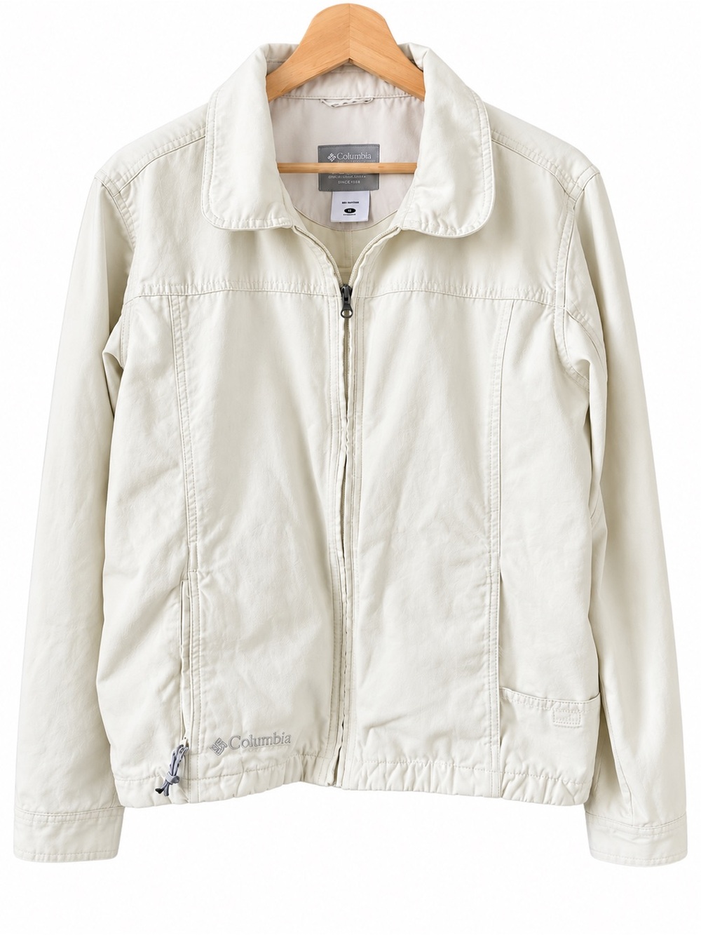 Vintage 2006 Columbia Granite Cloth Lite Utility Jacket Cream Women’s L